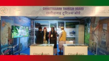 Art of Chhattisgarh: Glimpses of art, culture and tourist places of Chhattisgarh seen in Bharat Parv