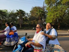 International Women's Day: A large number of women took out a bike rally with the message of women empowerment