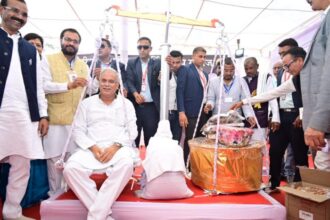 Delhiwar Kurmi Kshatriya Samaj: Chief Minister Bhupesh Baghel attended the 53rd annual session of Delhiwar Kurmi Kshatriya Samaj held at Parasarai