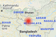 Tremors of earthquake : Mild tremors of earthquake in Meghalaya