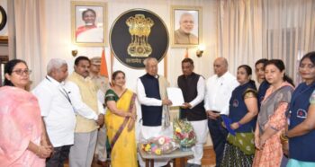 CG Rajyapal: Work continuously for the welfare of children, the delegation of State Child Welfare Council met