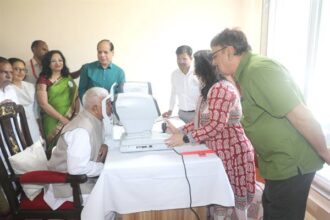 World Glaucoma Day: Free eye test camp organized at Raj Bhavan on World Glaucoma Day