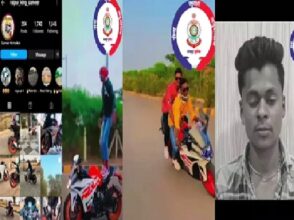 Raipur Crime: Action against those who uploaded video of bike stunt on social media, police imposed heavy fine