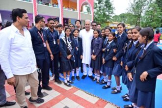 CM In Durg: Chief Minister inaugurated Swami Atmanand School located at Balaji Nagar, Bhilai under Durg district