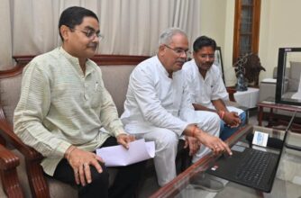 CG WALL : Chief Minister Bhupesh Baghel launched web media 'CGwall.com' in new style