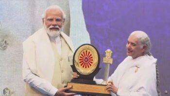 HQ Shantivan : Whenever I come to Brahma Kumaris, there is a new spiritual feeling: Prime Minister Narendra Modi