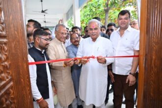 Arjun Sadan: Chief Minister Bhupesh Baghel inaugurated Arjun Sadan today in a program organized by Chhattisgarh Pradesh Sahu Sangh in the capital Raipur.