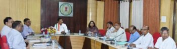 Departmental Meeting: Tribal, Scheduled Castes, Other Backward Classes and Minorities Welfare Minister Mohan Markam took a departmental meeting