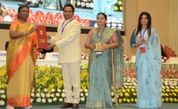 Bhoomi Samman: Chhattisgarh received Bhoomi Samman from the hands of President Murmu