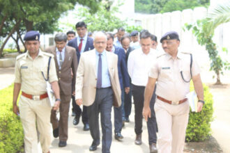 Central jail: Chief Justice Ramesh Sinha inspected the Central Jail