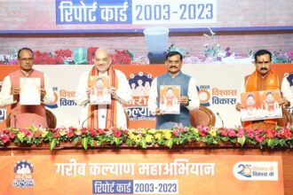 Garib Kalyan Maha Abhiyan: Time to make Madhya Pradesh completely self-reliant...Union Home Minister released Madhya Pradesh's report card Time to make Madhya Pradesh completely self-reliant...