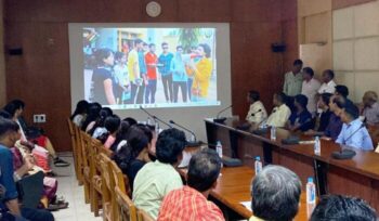 Sweep SSR Rap: Chief Electoral Officer Reena Babasaheb Kangale launched "Sweep SSR Rap" prepared by Kanker district administration.