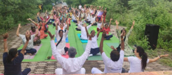 Free Regular Yoga Centre: Inauguration of 44th free regular yoga practice center in Saddu