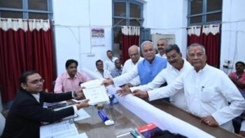 CM NAMANKAN: Now it is not so easy to break into the 'Fort'... CM filed nomination with this roar... Listen VIDEO