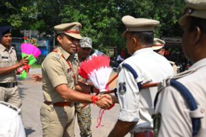 Newly appointed SP: Newly appointed SP Jitendra Shukla took charge.. Said, "There should be no irregularities in the smooth operation of law and order..."