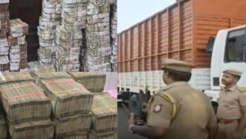 Election Duty: Big news…! Police found a truck filled with Rs 750 crore cash on NH… What if the truth is known…?