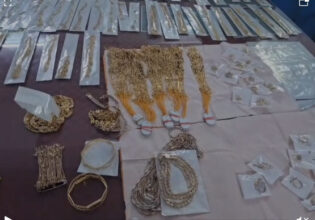 RPF POLICE ACTION: 'Two and a half kg gold' found in 'Garib Rath Train'...worth Rs 1.5 crore...see back to back VIDEO