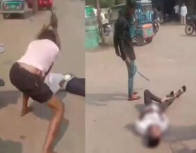 Utai Tempo Stand: Terror of goons in the fort…! A young man was brutally attacked with an iron rod and a knife…this scary video has surfaced.