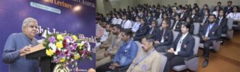 Vice President: Excellent opportunity for the youth to move forward in the country...Vice President Jagdeep Dhankhar addressed Hidayatullah National Law University in Raipur.