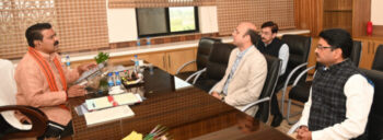 Deputy CM Vijay Sharma: Officials and common people met Deputy Chief Minister Vijay Sharma in the ministry.