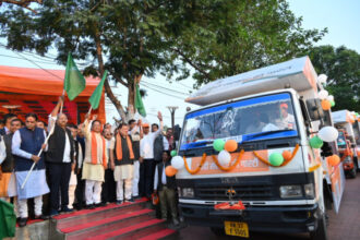 Bharat Sankalp Yatra: Prime Minister Narendra Modi launched Bharat Sankalp Yatra in five states including Chhattisgarh.