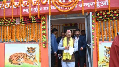 CM Vishnu deo Sai: Chief Minister Vishnu Dev Sai and his wife Kaushalya Sai reached Turri near Bandarchuva and had darshan of the family deity.