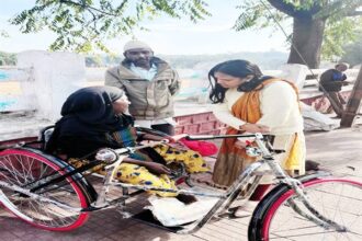 MP CM Mohan Yadav: Budni resident sister Saira got a tricycle on the instructions of Chief Minister Dr. Mohan Yadav.