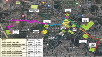 CM Oath Ceremony: Things to note…Swearing in of new government in Chhattisgarh tomorrow…! Do not travel on these routes even by mistake…see route map